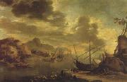 Salvator Rosa The Gulf of Salerno china oil painting artist